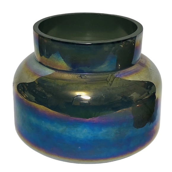 Anthropologie Capri Blue Iridescent Ombre Mercury Glass Jar Candle HTF Rare - Picture 5 of 5